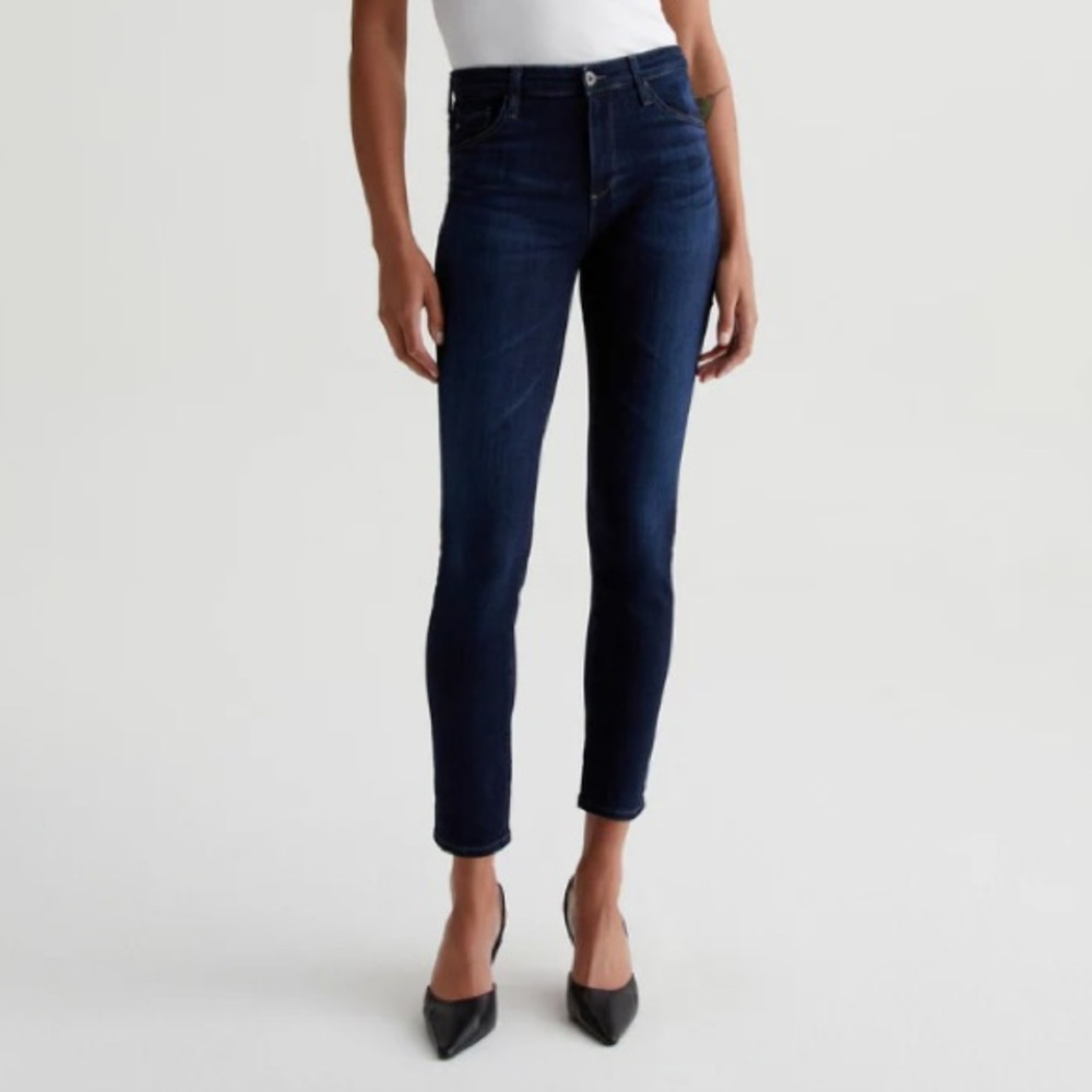AG Prima Ankle Cigarette Ankle Jeans, Size 25